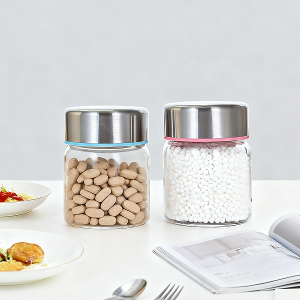 100ml-200ml High Borosilicate Glass Jars