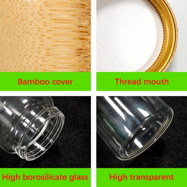 Small-Capacity Glass Jars