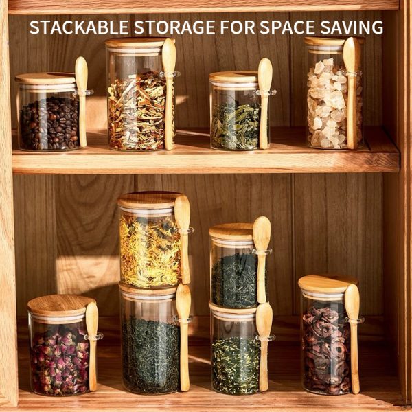 Borosilicate glass jar Set