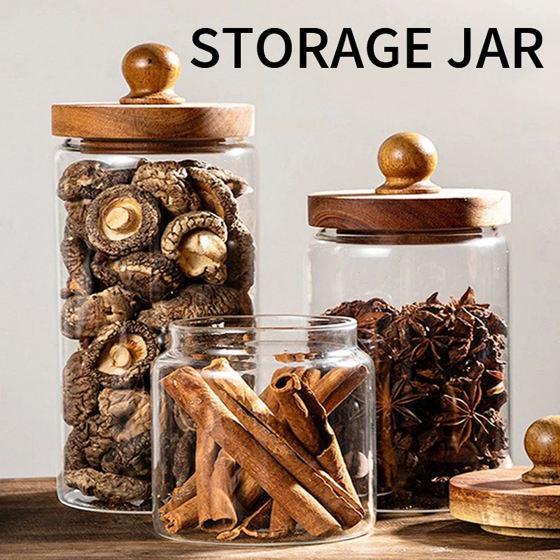 Large Glass Kitchen Storage Jars