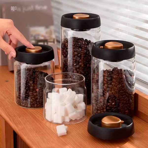 Glass Coffee Storage Canisters