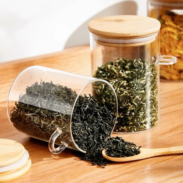 Borosilicate glass jar Set