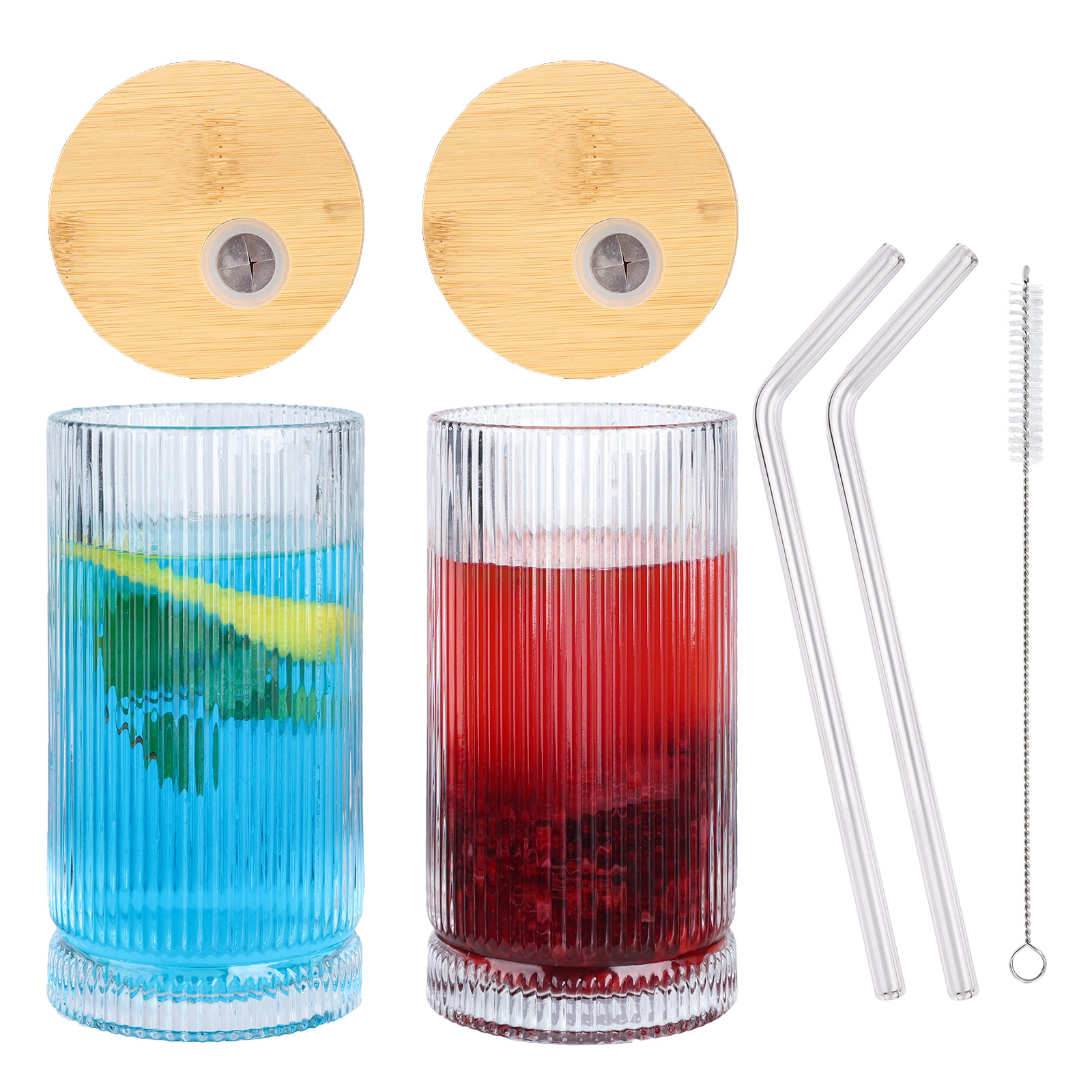 12oz Drinking Glass Cup