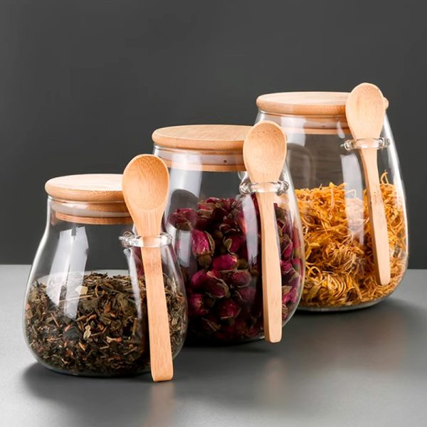 Borosilicate glass jar