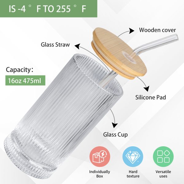 12oz Drinking Glass Cup