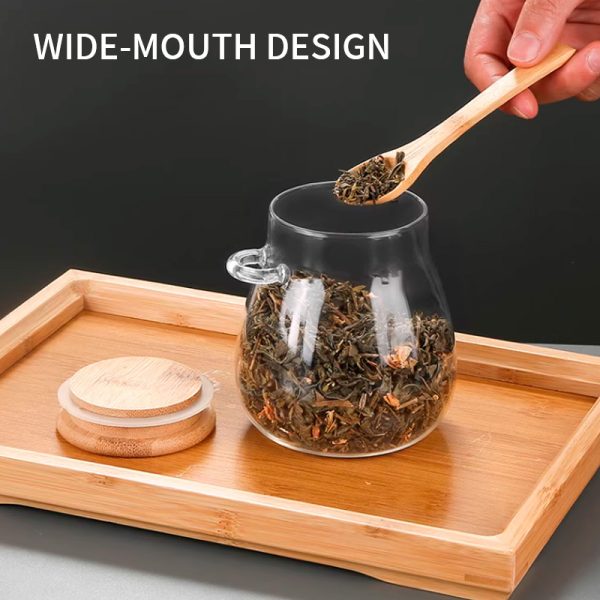 Borosilicate glass jar