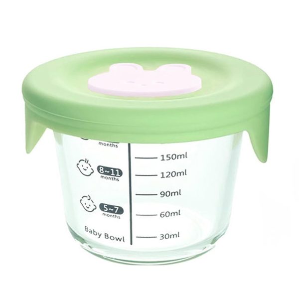 Baby Food Glass Storage Container