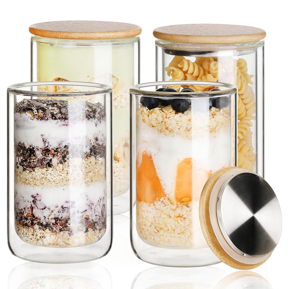 Borosilicate Glass Kitchenware Jars