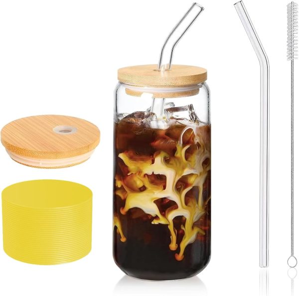 Durable Borosilicate Glass Tumbler Set