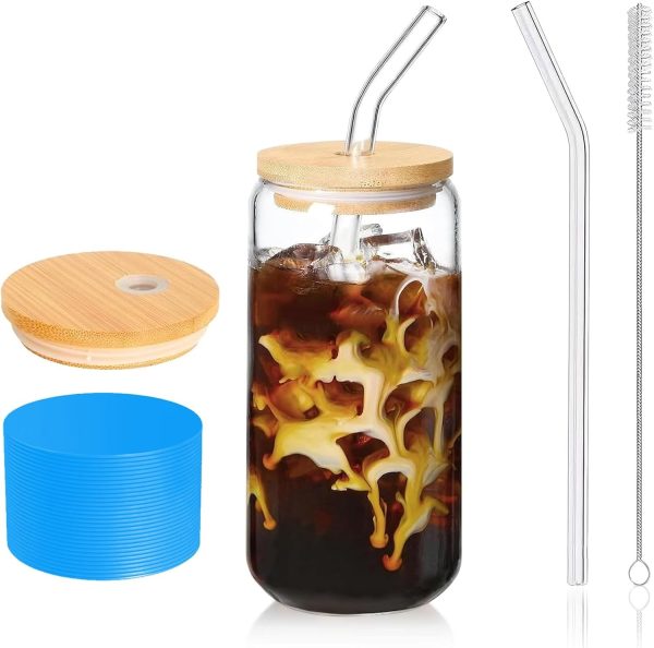 Durable Borosilicate Glass Tumbler Set