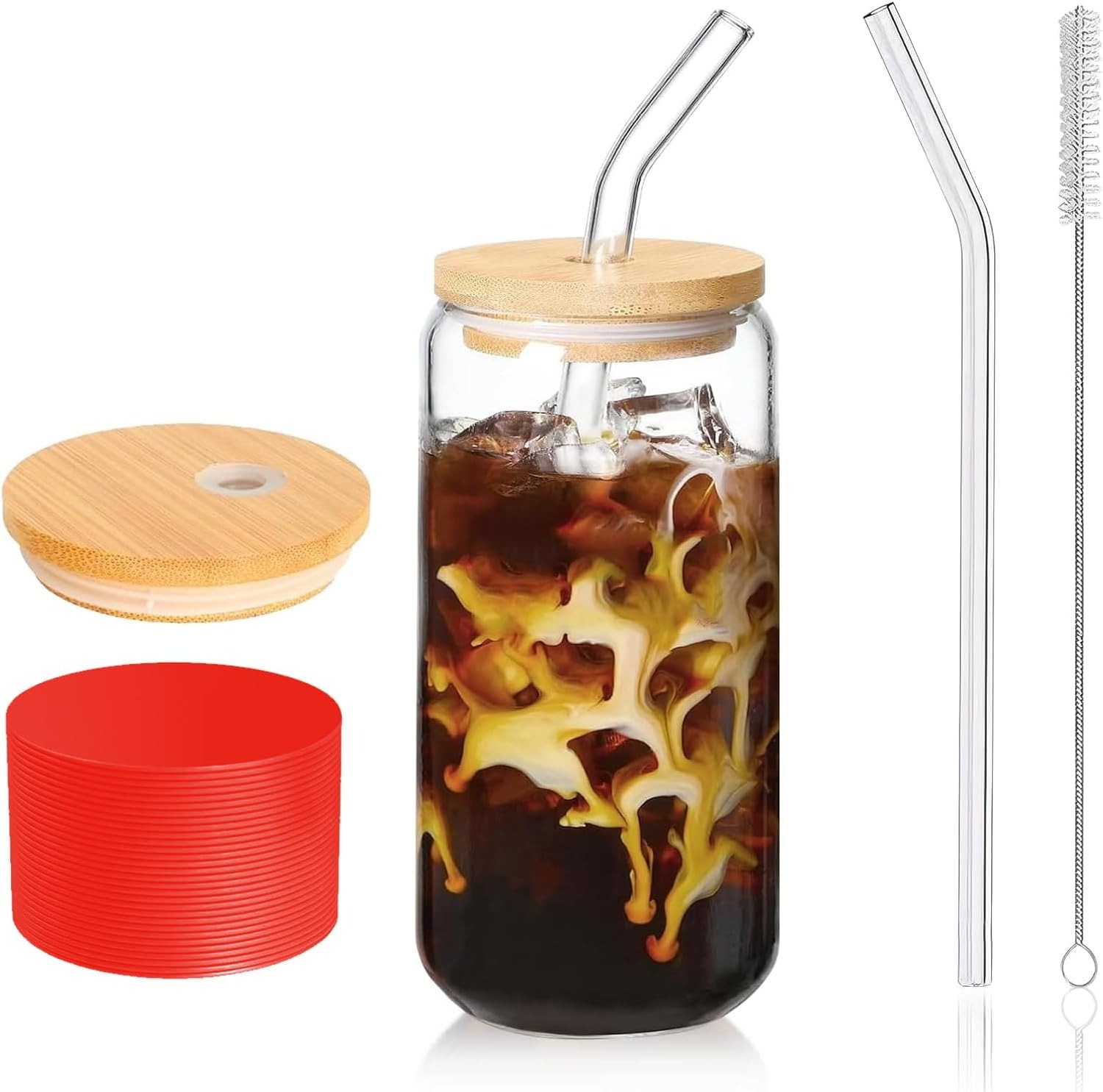 Durable Borosilicate Glass Tumbler Set