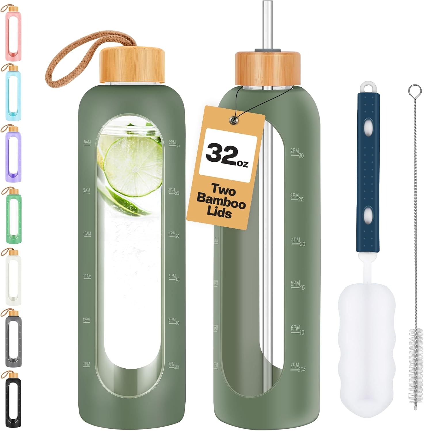Sustainable Borosilicate Glass Bottle