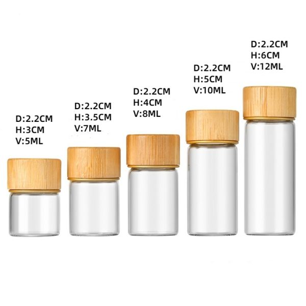 Mini Borosilicate Glass Container