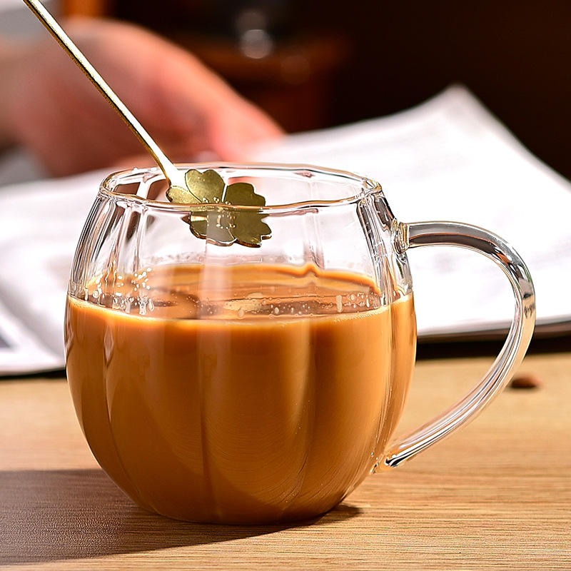 Modern Borosilicate Glass Coffee Cup