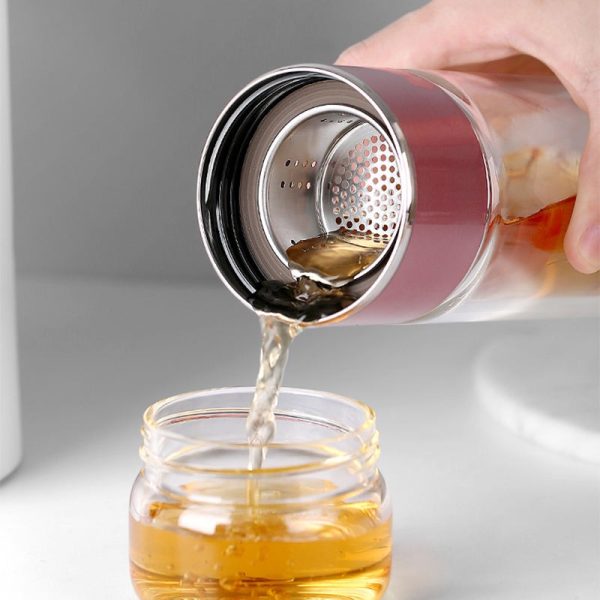 Tea Infusion Glass Bottle