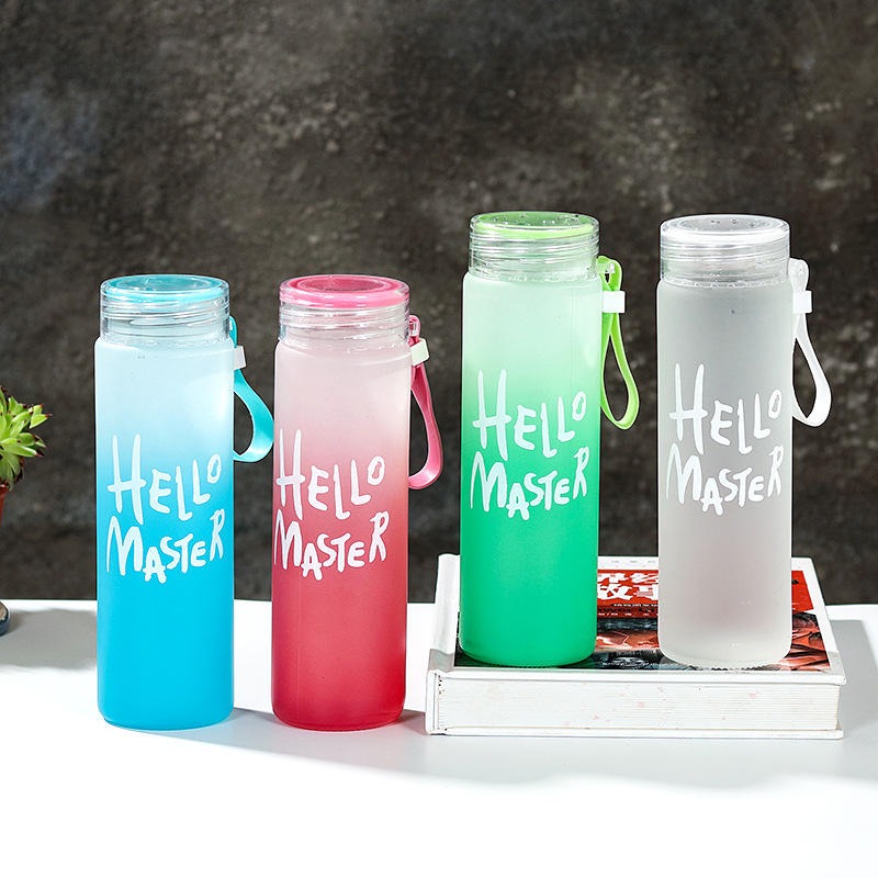 Sustainable 400ml Glass Drinkware