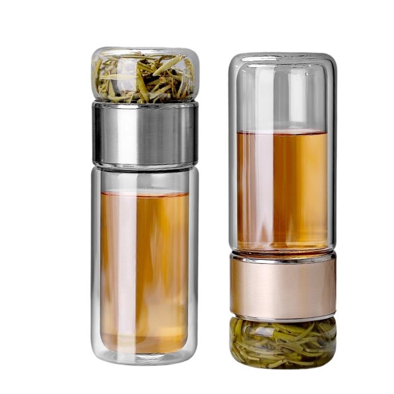 Tea Infusion Glass Bottle