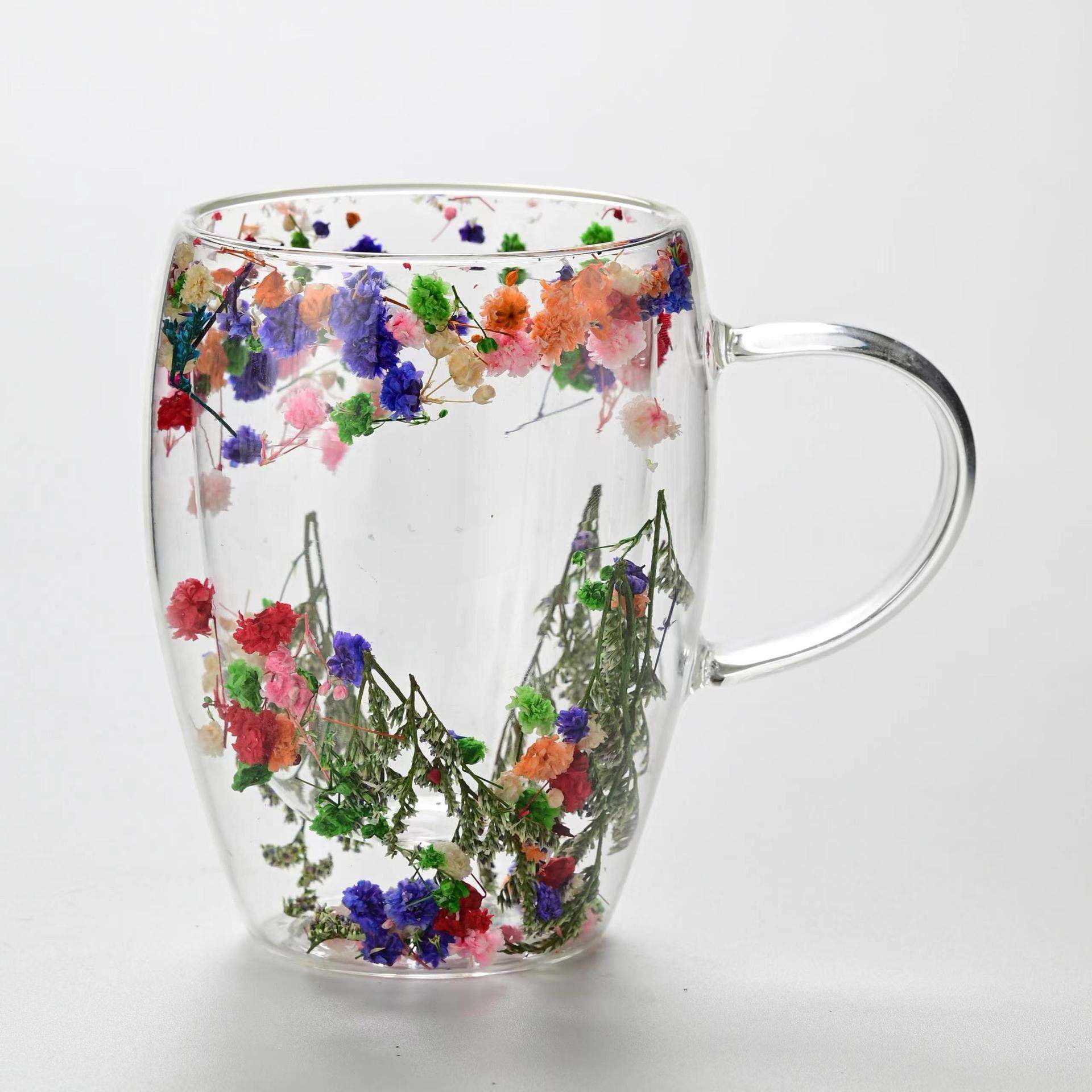 Eco-Conscious Double Wall Glass Tumbler