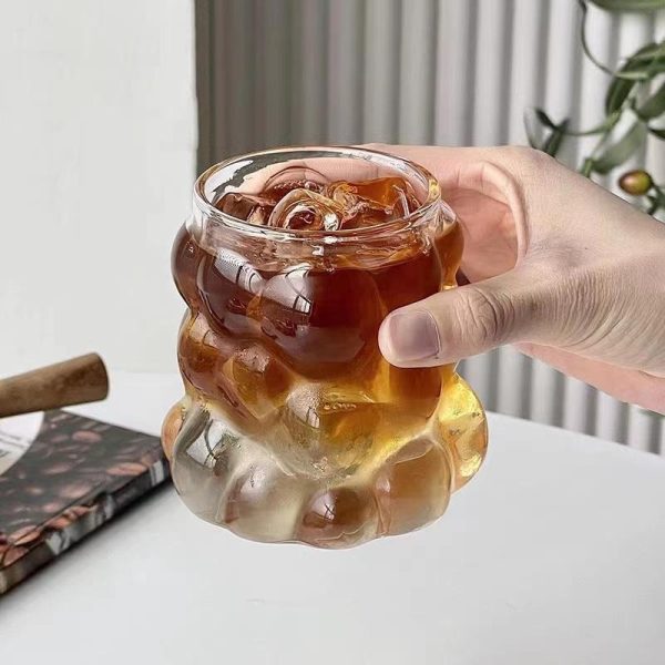 Breakfast Grape-Shaped glass mug