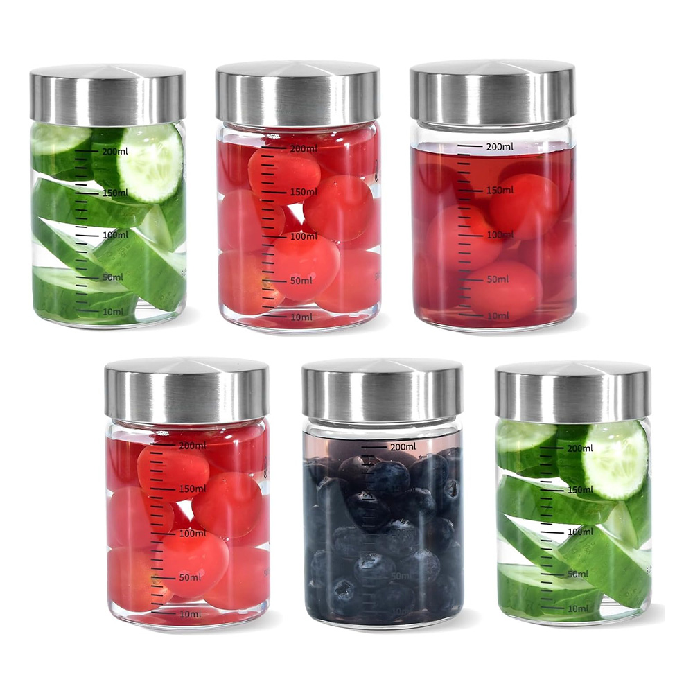 Airtight Glass Beverage Bottles
