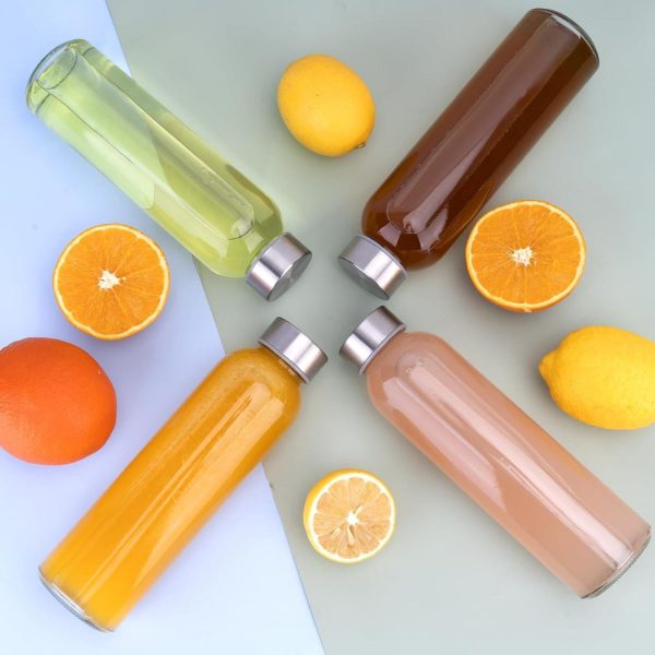 Botellas de vidrio ecológicas al por mayor