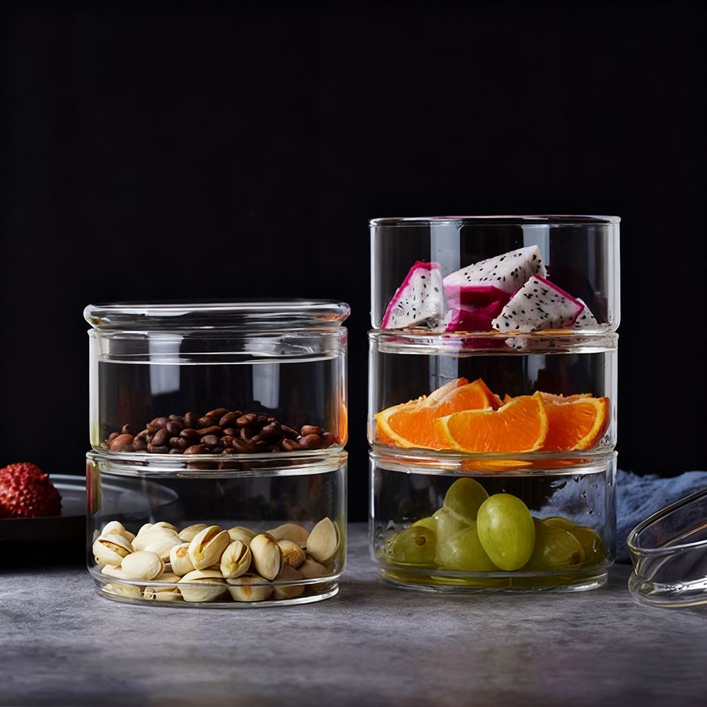 Durable Borosilicate Glass Salad Bowl