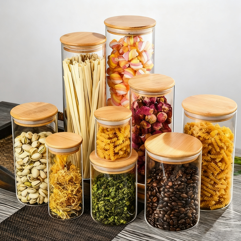 Recipientes de vidrio aptos para alimentos