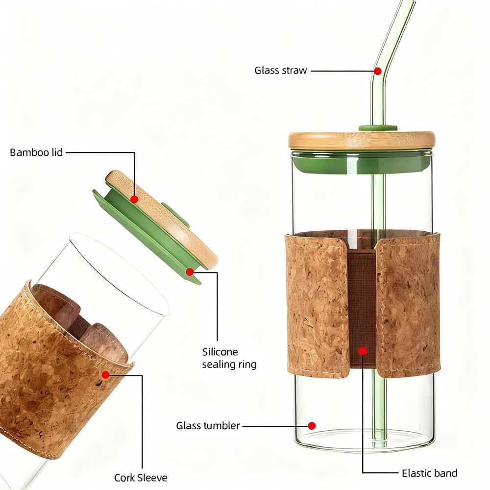 Promotional Iced Coffee Glass Cup