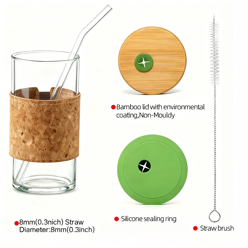 Promotional Iced Coffee Glass Cup