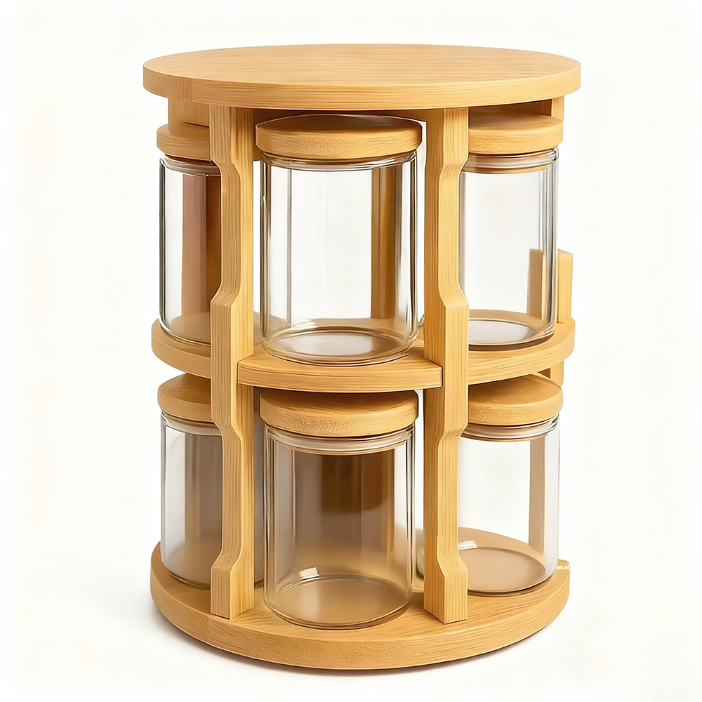 durable rotating spice jar sets