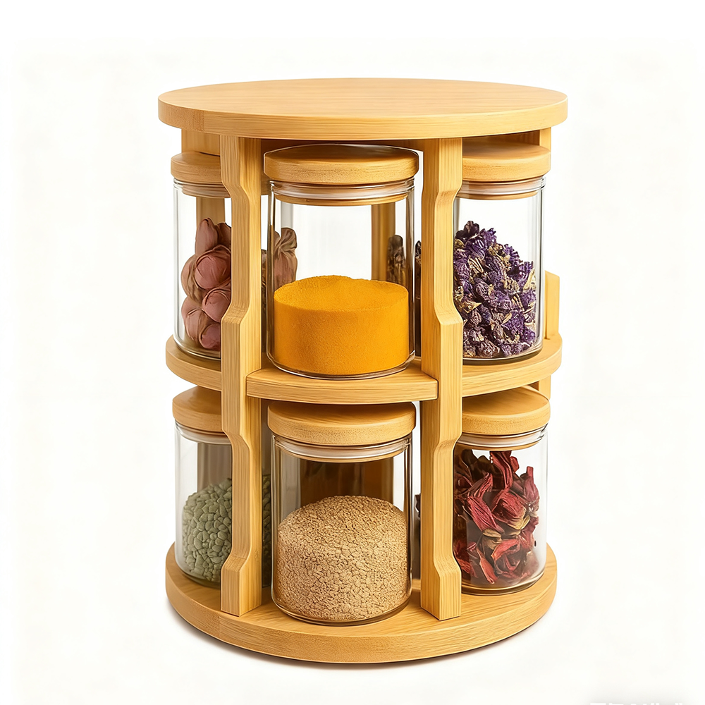 durable rotating spice jar sets